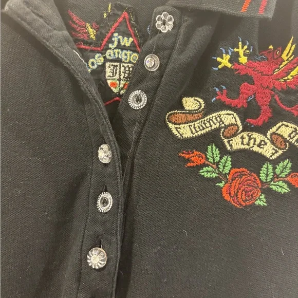 Johnny Was Embroidered Tee Shirt - Picture 5 of 6